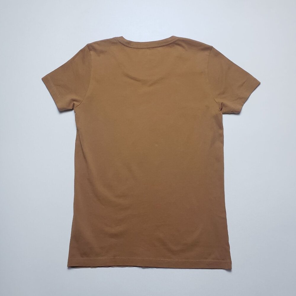J.Crew Factory Collector's Tee Sequin Fall Leaves Graphic Tee Women's XS Mustard - Picture 15 of 16